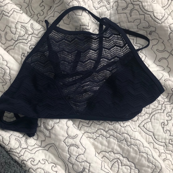✨2 for $35✨Aerie dark navy bikini set - Picture 2 of 2